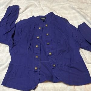 Torrid Women's Utility Jacket in Deep Blue